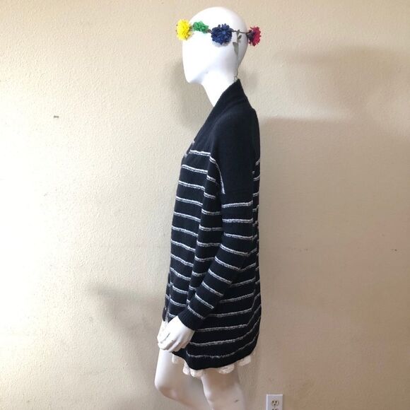Vince Stripe Cardigan Size Extra Small - Picture 4 of 11